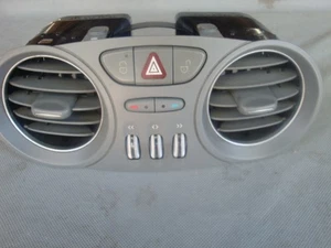 MERCEDES SL R230 03-06 SL500 SL55 CENTER AIR VENT HAZARD SWITCH GRAY - Picture 1 of 7
