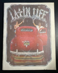 Latin Life 1979 Lowrider Art By David Gonzales Homies San Jose San Fran RARE - Picture 1 of 5