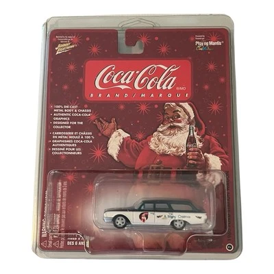 Johnny Lightning CHASE 60 1960 Ford Station Wagon WHITE LIGHTNING Coca Cola Car - Image 1 of 2