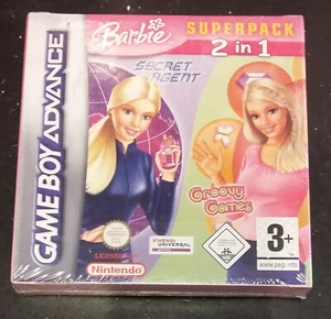 BARBIE Superpack 2in1 Groovie + Agent Game Boy Advance Edizione italiana SEALED - Picture 1 of 2