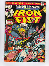 Marvel Premiere #15 -  First Appearance of Iron Fist - With Marvel Value Stamp