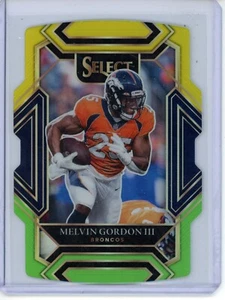 2021 Select Melvin Gordon III Tri-color Die Cut Prizm #212 - Picture 1 of 2