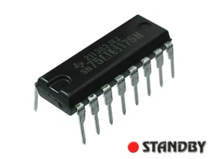 1pc SN75ALS175N DIP16 TEXAS Quadruple Differential Line Rec. RS422 RS423 RS485 - Imagen 1 de 1