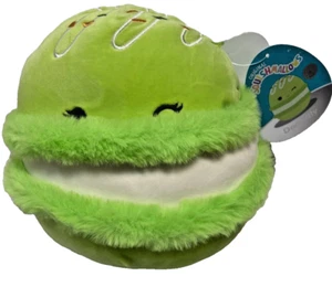 Squishmallows DONNELLY The MACAROON Neon Green winkernd RARE Silver Tag 7,5" - Bild 1 von 3