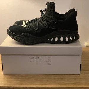 adidas Consortium Crazy Explosion Low Black White UK 11.5 US 12 - Picture 1 of 6