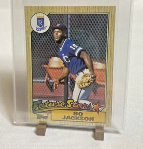 1987 Topps Future Stars Bo Jackson #170 Rookie Karte Kansas City Royals MLB - Bild 1 von 2