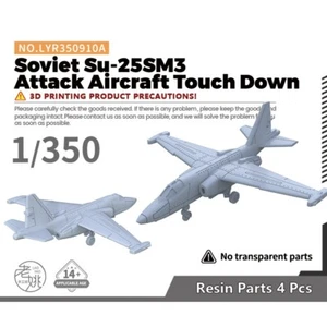 Avión de ataque soviético Yao's Studio LYR350910A 1/350 modelo Su-25SM3 aterrizaje - Imagen 1 de 5