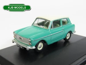 OO Spurweite Oxford 1:76 76AA008 Austin A40 MkII Fern grün/Schneebeere weiß Auto - Bild 1 von 3