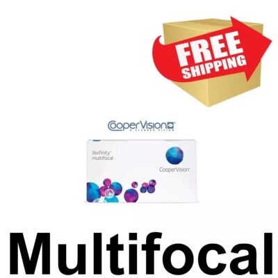 Biofinity ® Multifocal 3er-Pack - Monatslins ® (-Werte) --Versandkostenfrei--- - Bild 1 von 4