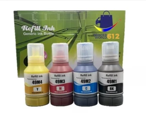 Sublimation Compatible With Ink T49M T49M1 T49M2 T49M3 T49M4 for F570 F170 - Picture 1 of 1