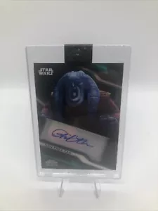Star Wars Topps Cromo Negro 2022 Firmado Automático Ornado Gratis Taa Phil LaMarr/99 - Imagen 1 de 16