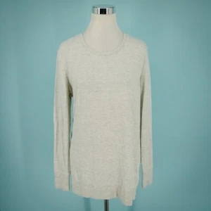 Athleta Size Medium M Coaster Open Criss Cross Back Crew Long Sleeve Sweatshirt  - Picture 1 of 6