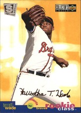 1995 (BRAVES) Collector's Choice SE Silver Signature #5 Terrell Wade
