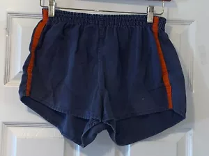 VINTAGE MENS CHAMPION SHORTS WAIST 36-38 LARGE MADE IN USA - Picture 1 of 4