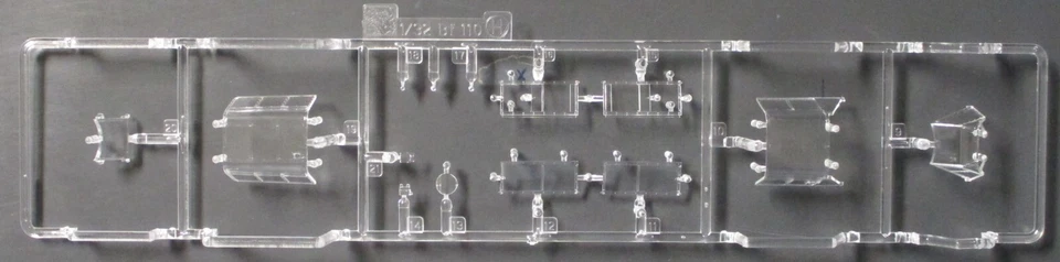 Dragon 1/32nd Scale Bf110D-1/R1 Dackelbauch - Parts Lot H1 from Kit No. 3207 - Image 1 of 1