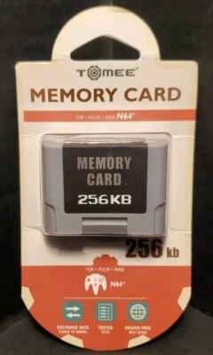 Tomee M05708 256KB Memory Pak for Nintendo 64 System - Gray - Image 1 of 2