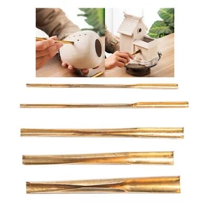 5Pcs Clay Hole Cutter Punch Ceramic Modeling Sculpting for Beginners - Picture 1 of 12