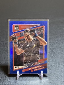 2022 Panini Donruss Optic UFC Blue Prizm #/99 Julianna Pena #5