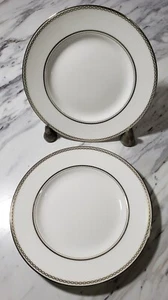 Wedgwood Vera Wang  WITH LOVE Bread & Butter Plate Set  NEW OPEN BOX! - Picture 1 of 2