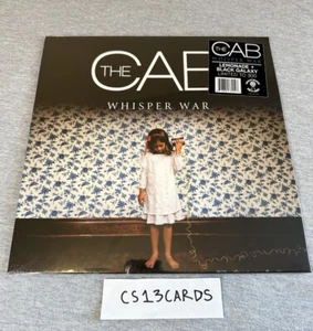 The Cab Whisper War Vinyl Black Lemonade Smartpunk Sealed Exclusive LP LE /300 - Picture 1 of 4