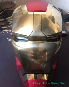 Avengers Iron Man MK42 1/1 Civil War Automatic ABS Limited Cosplay Prop Helmet - Picture 1 of 9