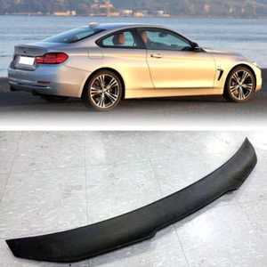 UNPAINTED FOR BMW 4-Series F32 HIGH KICKS REAR PM TRUNK SPOILER 2DR COUPE FRP - Picture 1 of 7