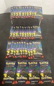 34 Packs Lot Pokemon Halloween 2024 Trick or Trade Cards NEW - Picture 1 of 6