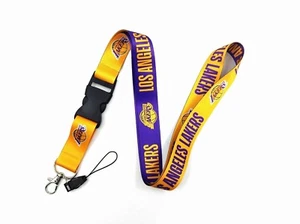 Los Angeles Lakers NBA Lanyard - 22" Quick Release and Breakaway Clasp - Picture 1 of 3