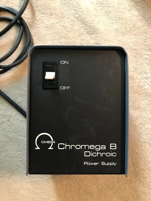 Fuente de alimentación dicroica OMEGA Chromega B CAT. No. 412-027 para Lamphouse Foto 1 de 4