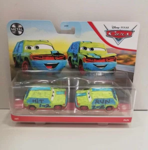 Disney Pixar Cars Hit & Run 2er Pack Figuren #GXG75 - Rarität Neu - Bild 1 von 3
