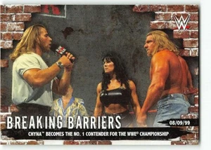 2020 Topps WWE Women's Division Breaking Barriers BB-3 Chyna WWE Championship - Picture 1 of 2