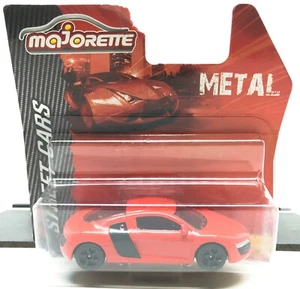 Majorette Audi R8 Red - Wheel 5SV Black 1:58 (3 inches) Short Package (PKD) - Picture 1 of 6