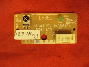 Placa Sensor Ocular Remoto Toshiba 46G310u Mejor PRECIO Probado Mostrado - Imagen 1 de 8