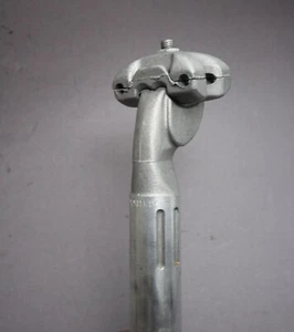 Primax Aero Fluted Seat Post / ø 27,2 mm / 200 mm / 312 g / Silver / 1980s - Bild 1 von 8