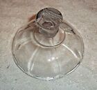 Clear Glass Candy, Trinket Lid Only Inter Lip 3 3/8" Outer 3 7/8" Many Uses #15