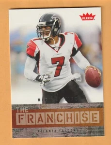 Michael Vick Atlanta Falcons 2006 Fleer The Franchise Virginia Tech Hokies 10Q - Picture 1 of 2