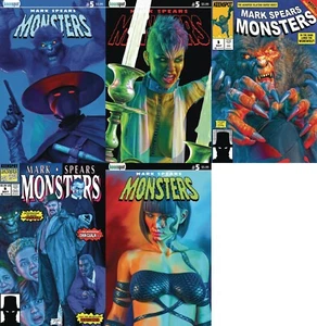 Mark Spears Monsters #5 2025 Keenspot CVR A - E | All 5 | Set Presale 05/28 - Picture 1 of 1