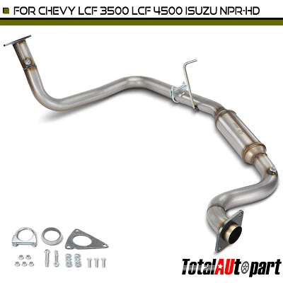 Convertidor catalítico para Chevrolet LCF 3500 4500 2016-2019 Isuzu NPR NPR-HD izquierdo Foto 1 de 4