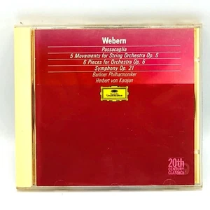 Webern, Passacaglia, 5 Sätze op. 5, 423 254-2, CD - Bild 1 von 4