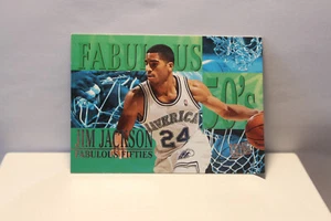 Jim Jackson 1995/96 Fleer Ultra Fabulous 50`s Nr. 4 - Bild 1 von 1