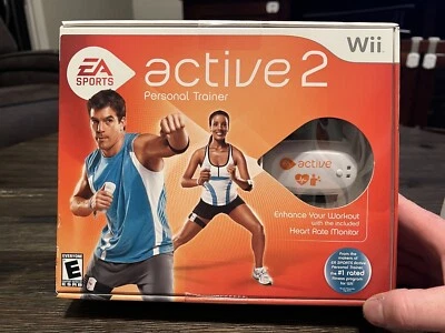 Nintendo Wii EA Sports Active 2 Personal Trainer Set & Fitness Bundle (NEW) - Image 1 of 4