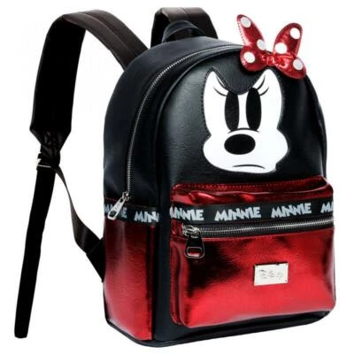 Disney Minnie Souris Angry Sac à Dos Mode 32CM Sac Minnie Fille - Photo 1/3