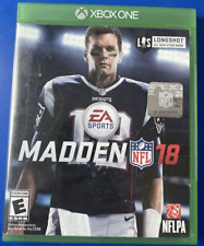 Madden NFL 18 - Xbox One - DISC+CASE + Madden NFL 16 + Madden NFL 2015 Disc Only