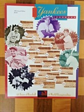 1994 New York Yankee Baseball Yearbook -  Don Mattingly, Bernie Williams   