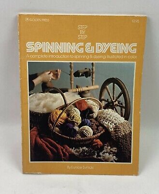 Paso A Paso Spinning & Teñido Por Eunice Svinicki 1974 Fibras Tejido Macramé P6 • 7.88€