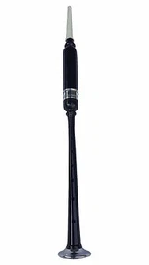 SL SCOTTISH BAGPIPE PRACTICE CHANTER ROSEWOOD BLACK COLOR SILVER AMOUNT+ 2 REEDS - Picture 1 of 1