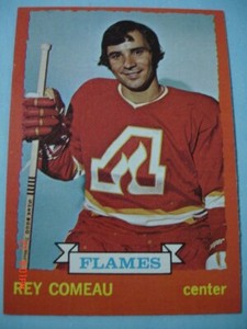 Authentic..1973-74 Topps "Vintage" Card # 29 Rey Comeau!  N/MT!