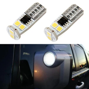 Pair Bright White Side Mirror Light LED Bulb for 2007-2014 Toyota FJ Cruiser TRD - Picture 1 of 1