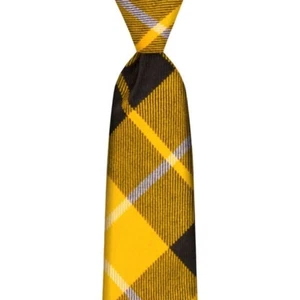 Men's Barclay Dress Modern Wool Tie - Made in Scotland by Lochcarron - Picture 1 of 2