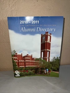 Alumni Directory, The University of Oklahoma, Signed 2011 - EXCELLENT CONDITION - Picture 1 of 18